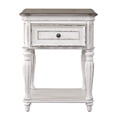 thumbnail image 6 of Magnolia Manor White Leg Night Stand, 6 of 6