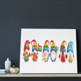 thumbnail image 3 of Logiee Happy Pride Gnome Print Canvas Wall Art ,Art Poster,Canvas Decorative Picture,Decor Wall Pictures for Living Room Bedroom Bathroom,Ready to Hang, 3 of 6