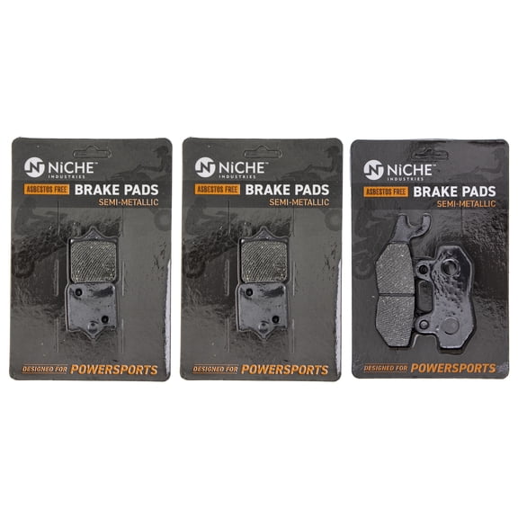 Niche Semi-Metallic Brake Pad Set for 1994-17 Triumph Speed Triple Motorcycle MK1002825
