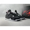 thumbnail image 3 of Air Jordan 4 Retro "BLACK CANVAS" Men's Basketball shoes DH7138-006, 3 of 6