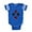 Royal Blue, variant on CafePress - Card Suits Dist V - Cute Infant Baby Football Bodysuit