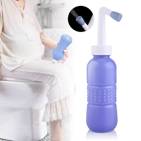 Portable Handheld Bidet, Mini Travel Bidet Sprayer Angled Nozzle Spray with 450ML Water Capacity for Personal Hygiene Cleaning and Washing,Outdoor,Camping,Traveling, (Best Budget 2 In 1 Laptops)