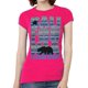 thumbnail image 1 of Camiseta Gravity Trading Tribal Blue California Rosa caliente XL, 1 of 1