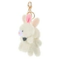 thumbnail image 3 of 2pcs Plush Bunny Keychain Rabbit Keychain Cartoon Keychain Backpack Charms, 3 of 7