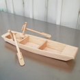 thumbnail image 4 of DIY Wooden Boat Model Wooden Sailing Boat Craft Small Model Fishing Boat Ship Decorating, 4 of 5