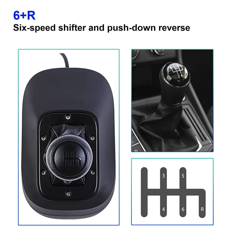  USB Shifter, 8 Speed Shifting Shifter for Logitech G29 G27 G25  G920 and T300RS GT Steering Wheel, USB Simulator Suitable for Dirt 2.0 4  WRC EST LFS : Electronics