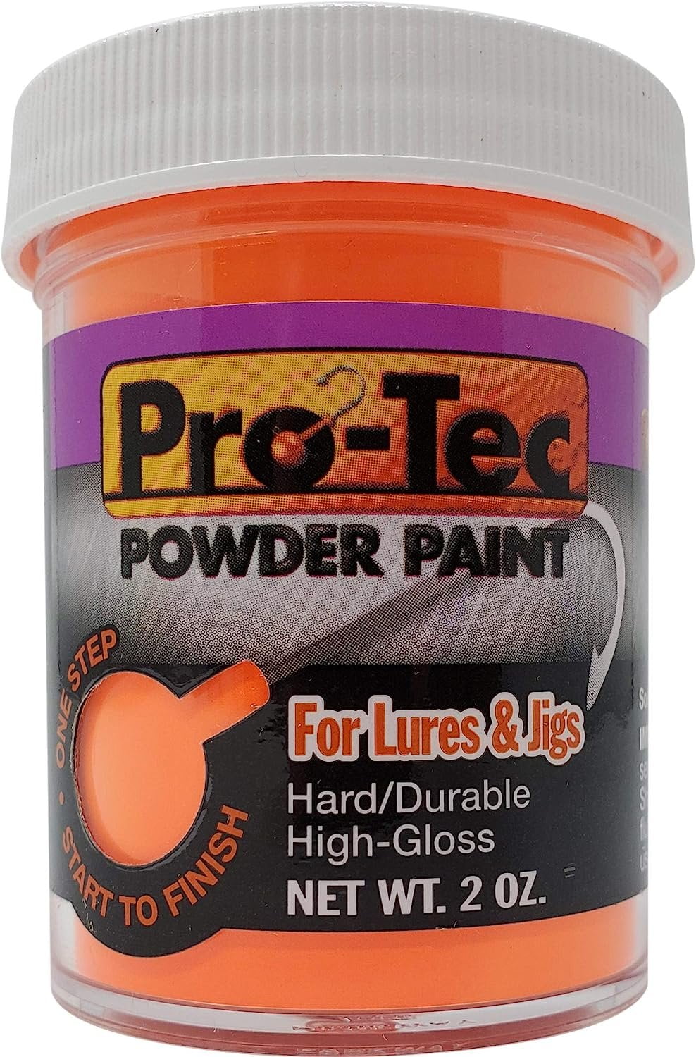 Welch Products 3 Packs of 2oz Pro-Tec Jigs and Lures Powder Paints, Jig Head Fishing Paint, Fishing Lure Paint - High Gloss Powder Coating Paint