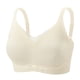 thumbnail image 1 of Sujetador Inalámbrico Ajustable de Color Sólido de las Mujeres de Cuatro Filas sin Anillo de Acero Empujar el Sujetador Diario, Ropa Interior de Confort Transpirable para el Uso Diario, 1 of 7