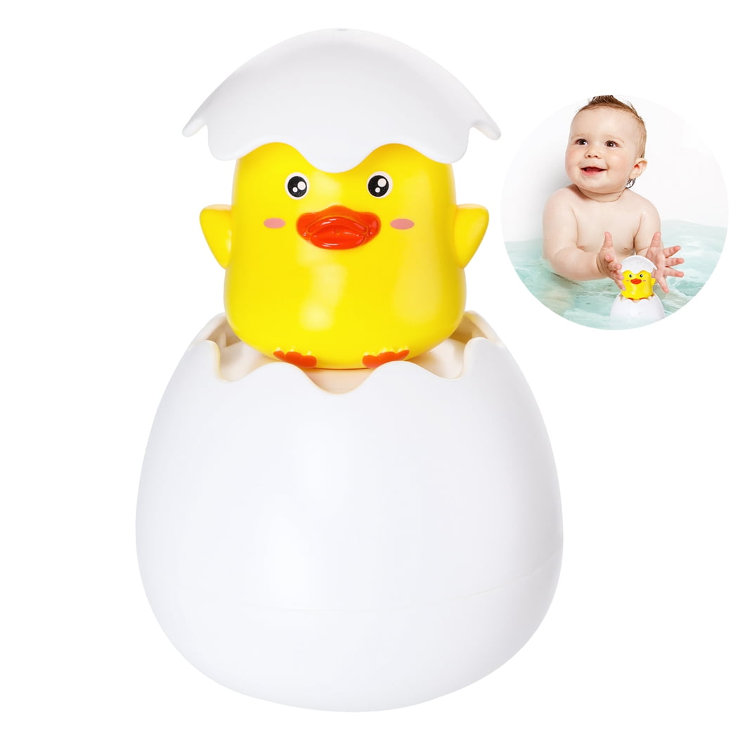 hatching duck egg bath toy