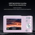 thumbnail image 4 of Meitianfacai 16X 44MP CMOS Digital Camera with Charging Cable, Pink, 4 of 8