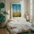 thumbnail image 5 of Windmill, Route 66 - New Mexico Photography Rural Landscape Rustic Scenic Farmhouse Nature Vintage Unframed Wall Art Print 18 x 24 inches, 5 of 13