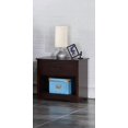 thumbnail image 1 of Topline Home Furnishings Table de nuit Expresso simple, 1 of 2