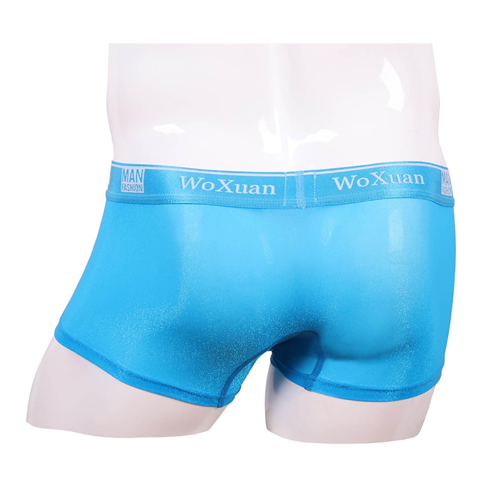 Kayannuo Underwear For Men Christmas Clearance Men Sexy Underwear  Comfortable Sweat-absorbent Ice-Silk Cool Boxer Splic Briefs 