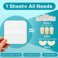 thumbnail image 3 of Dimora Hydrocolloid Wound Dressing, 4" x 4" Ultra Thin Large Patch Bandages,  Sterile Self-Adhesive Patches for Bed Sores, Burns, and Blisters, Fast Healing, 10 Count, 3 of 9