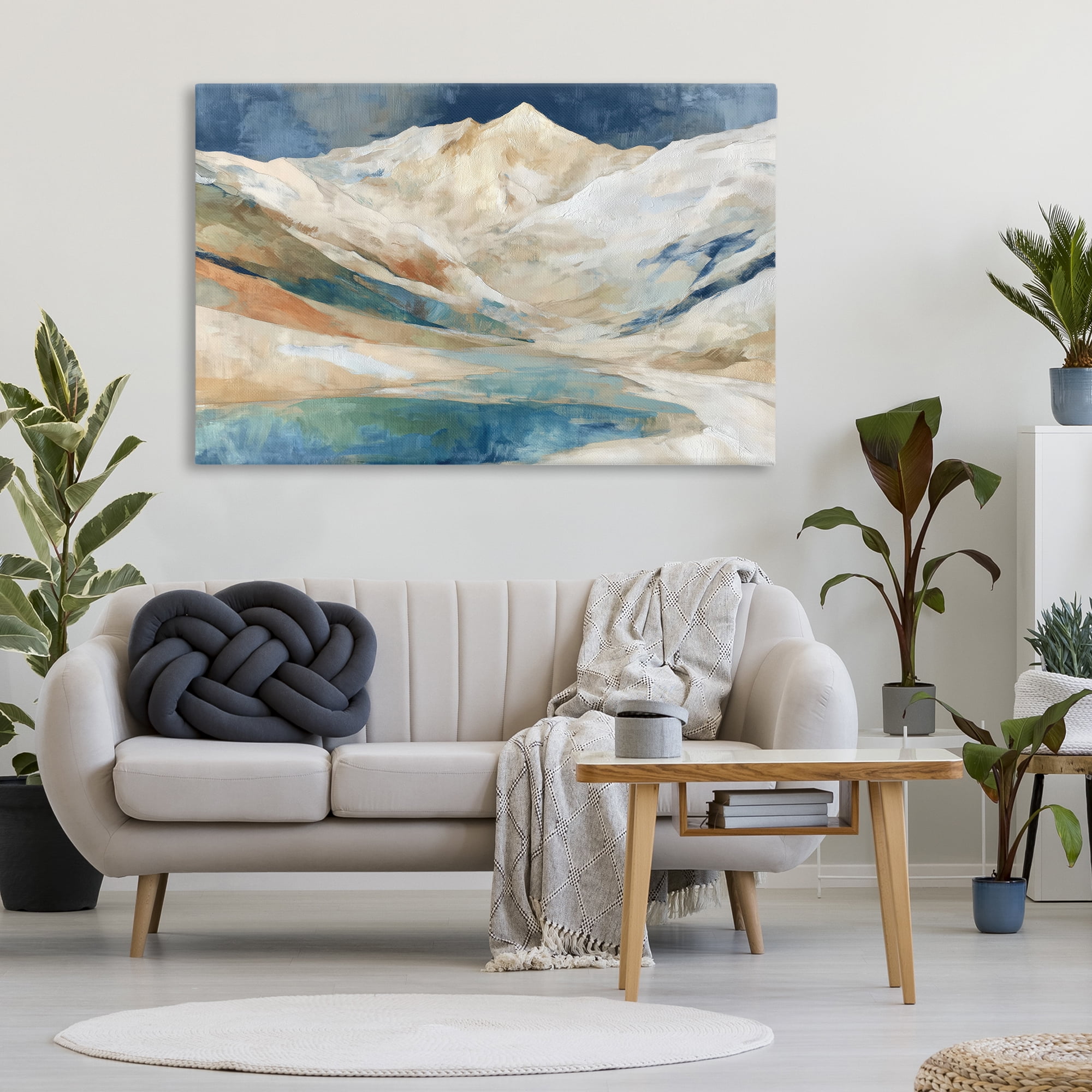 Stupell Industries Glacial Valley in Alaska Range Canvas Wall Art, design by Chromatic Storm Studio
