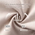 thumbnail image 6 of Women's High Waisted Underwear Cotton Soft Full Coverage Briefs Pantie, 6 of 6