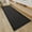 Black, variant on Waffle Bathroom Runner Rugs, Super Absorbent Bath Mat Non Slip Washable Quick Dry, Upgraded Ultra Soft Boho Bath Rugs with Tassels for Hallway Bedroom Laundry Room, 2'x4'(24"x48"), Green