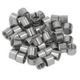 thumbnail image 2 of Thread Coupling Nut Set, Stainless Steel Female Thread Coupling Nut Rustproof Practical M8 50Pcs  For Home Decoration, 2 of 8