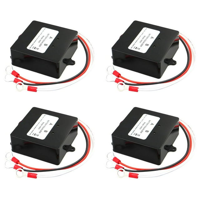 4X HA01 Ecualizador de Voltaje de Batería Solar para 24V Gel de Plomo-áCido Balanceador de Batería Batería