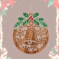 thumbnail image 6 of Christmas Wooden Ornament Hanging Decorations With Rope For Indoor Festive, 6 of 7