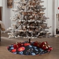 thumbnail image 4 of Rateoe Variety Of Fruits And Berries Pattern Christmas Tree Skirt with Ties, Christmas Tree Decorations, Farmhouse Christmas Decor Xmas Holiday Decorations-36", 4 of 6