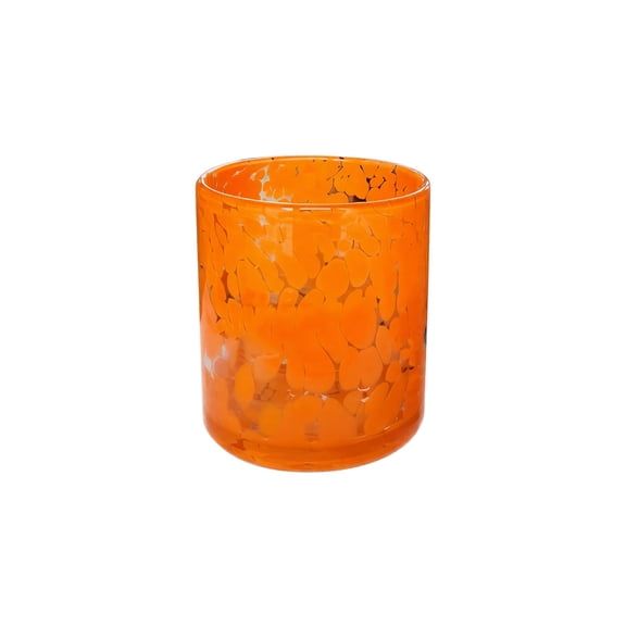 Handcrafted Embossed Glass Cup with Festive Ghost Motif for Halloween Party Decoration and Everyday Beverage Use