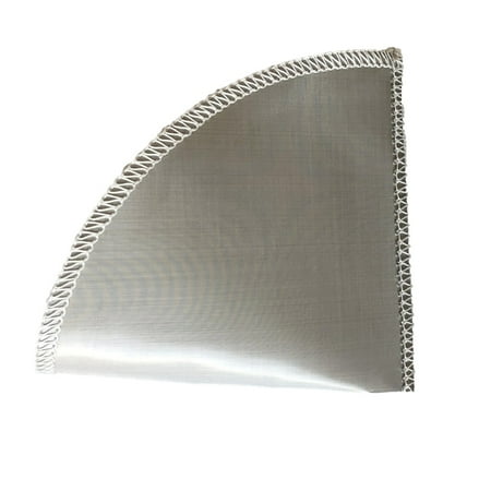 

Reusable Pour Over Coffee Filter Mesh Paperless Coffee Filter Stainless Steel Cone Filter 1 - 2 Cup Coffee Drip Filter B