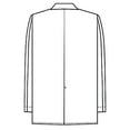 thumbnail image 5 of Panda Uniform mens lab coat and doctor coat | white lab coat mens & doctor coat, lab coat men, 5 of 6