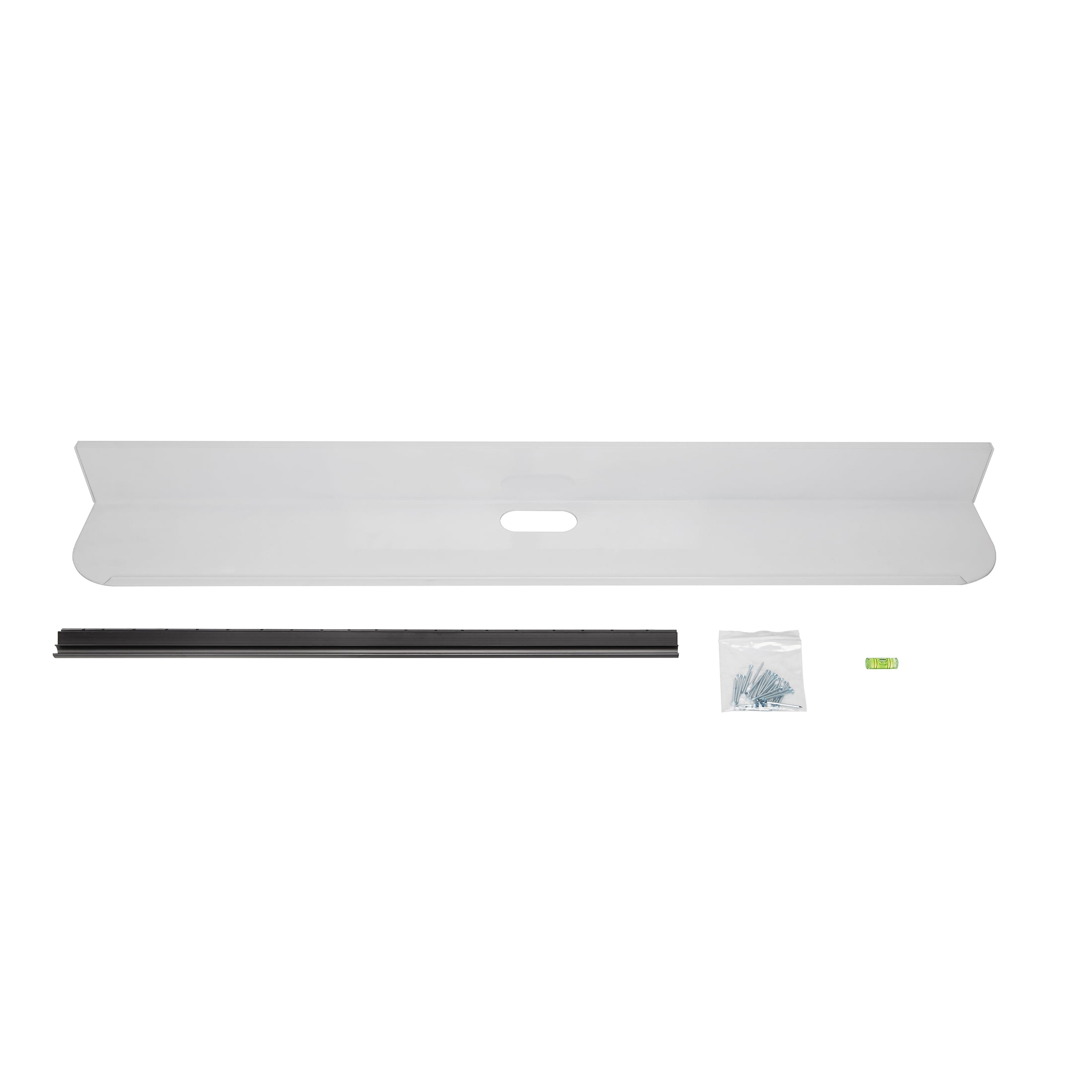 Hangman No Stud Sound Bar Shelf - SBS32-W - 32" - White - Solid Aluminum with Durable White Powder Coated Finish