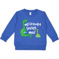 thumbnail image 2 of Inktastic My Grandpa Loves Me Dinosaur Toddler Sweatshirt, 2 of 4