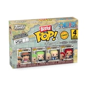 Funko Bitty POP! 4-Pack: One Piece - Luffy Collectible Vinyl Mini-Figures
