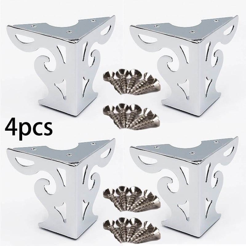 4Pcs European Sofa Legs Tea Table Metal Furniture Feet Couch Bench