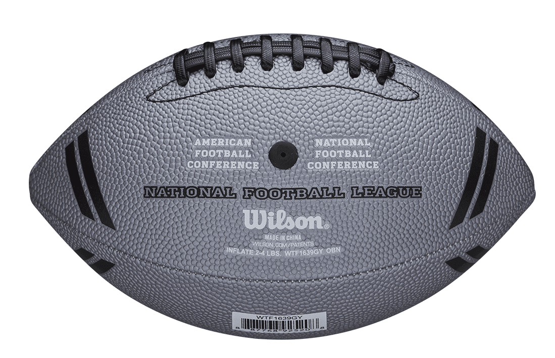Wilson NFL Mini Football, Gray