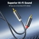 thumbnail image 3 of Cable RCA UGREEN 2RCA macho a 2RCA macho, 3 m, chapado en oro, 3 of 9