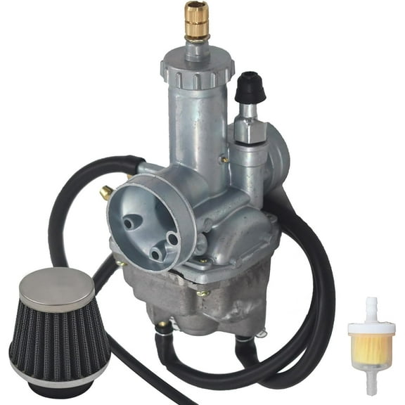 waltyotur Carburetor Carb Replacement for 1988-1998 Kawasaki Bayou 220 KLF220A / 2003-2011 Kawasaki Bayou 250 KLF250A with Fuel Filter
