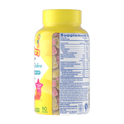 Lil Critters Gummy Vitamins Omega-3 + Choline for Brain Health Support, 90 Count