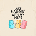 thumbnail image 4 of Inktastic Easter Just Hangin' with My Peeps Boys or Girls Baby T-Shirt, 4 of 5
