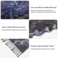 thumbnail image 5 of FORMRS Womens Scarf Winter Soft Long Big Warm Shawls Wrap Tassel Scarves, Moonlight Mountain, 5 of 9