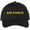 Black/Gold, variant on Air Force Text Embroidered Baseball Cap | USA Air Aviation Squad | Structured Hat (Chacoal/White)