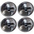 thumbnail image 2 of Perillas para quemadores de superficie MattKnobs cromadas de plástico, paquete de 4, 2 of 7