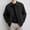 Black, variant on dzxyzu Men's Casual Lightweight Shirt Jacket Fashion Solid Color Zipper Outwear Tops Pocket Lapel Long Sleeve Hoodless Casual Workwear Coat 2024 Winter Saving