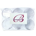 thumbnail image 3 of Beauticom 450 Pieces High Quality 20 Gram 20 ml (0.7 oz) Clear Round Acrylic Cosmetic Product Sample Travel Jars (Clear Lids), 3 of 5