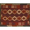 thumbnail image 1 of Ahgly Company Indoor Rectangle Traditional Reddish Brown Southwestern Area Rugs, 5' x 7', 1 of 6