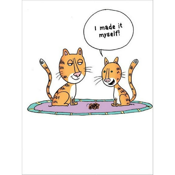 Nobleworks Made It Myself Funny / Humorous Mother's Day Card