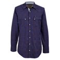 thumbnail image 1 of Camisa Vaquera Wrangler Hombre Manga Larga U10 azul G, 1 of 6