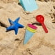 thumbnail image 3 of 5 piezas de juguetes de playa para niños: conos y cucharas para helado de arena y playa (color aleatorio)., 3 of 8