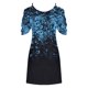thumbnail image 5 of Puntoco Vestido Casual Estampado Con Cuello Redondo Y Manga Corta Con Hombros Descubiertos Para Mujer Vestido De Manga Corta Con Cuello Redondo Negro M,Regalos Para Mujer Joven, 5 of 5