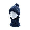 thumbnail image 2 of Cheers.US Women Winter Beanie Hat, Warm Fleece Lined Knitted Soft Ski Cuff Cap with Pom Pom Cold-proof Outdoor Knitted Hat, 2 of 7