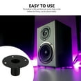 thumbnail image 3 of KAKOWELY 1 PC Speaker Mount Stand Base Replacement Iron Speaker Bracket Accessory,4.25X"X4.25"X2.36", 3 of 5