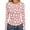 #0373-Pink, variant on Womens Fashion Printing Crew Neck Long Sleeve Slim Fit Compression Underscrubs Tops Daily Outfits